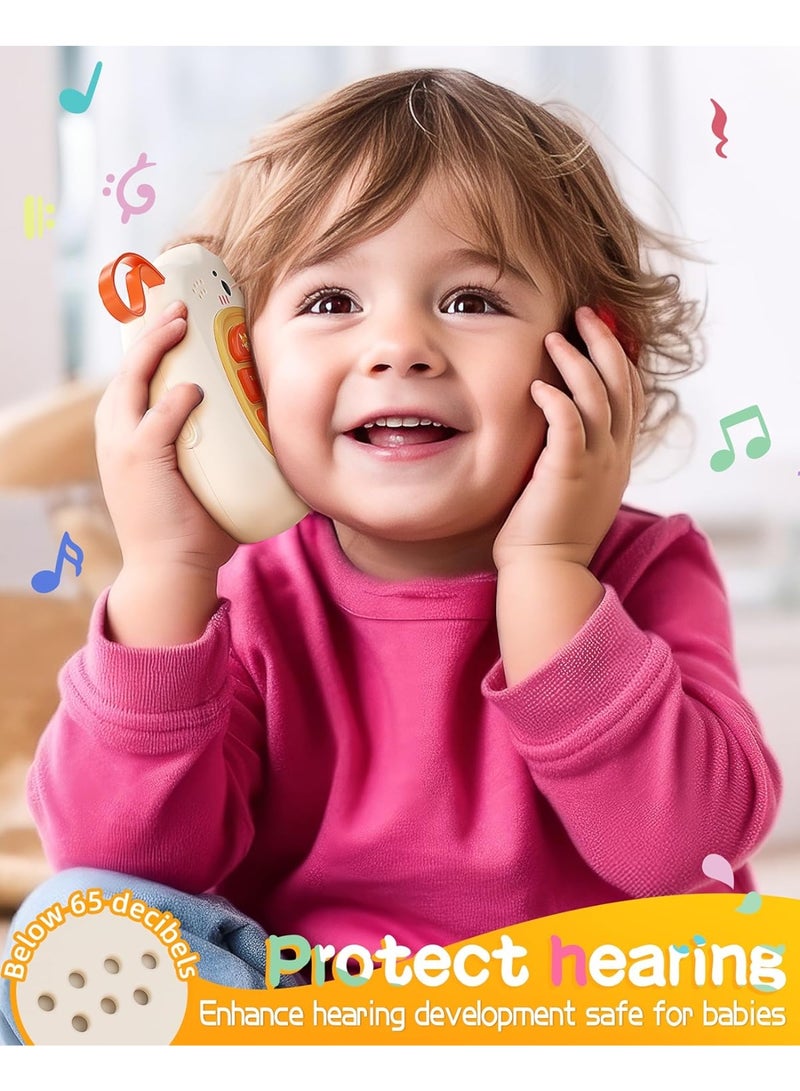 Twisoo Educational Cartoon Smart Learning Mobile Phone Toy for Kids – Interactive Touch Puzzle with Fun Sounds, Electronic Early Learning Toy - Image 5